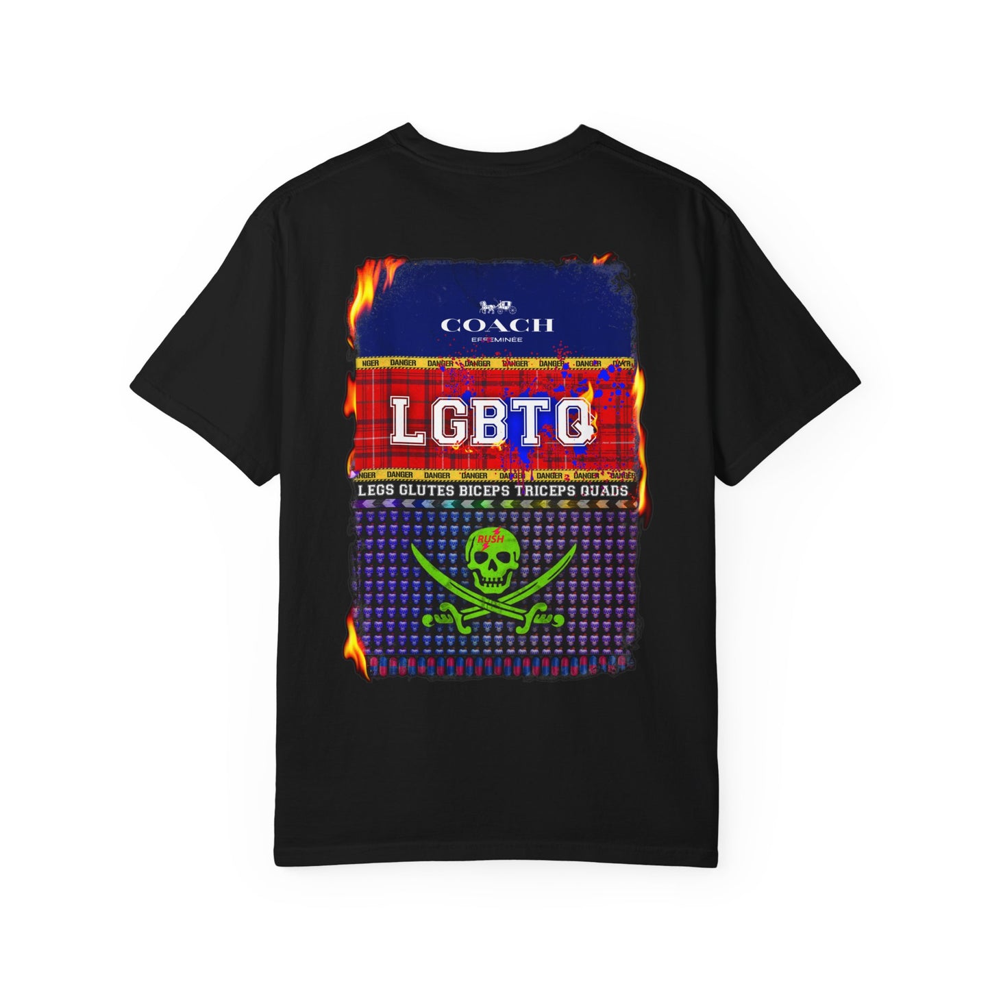 LGBTQ Muscle Coach Graphic T-Shirt